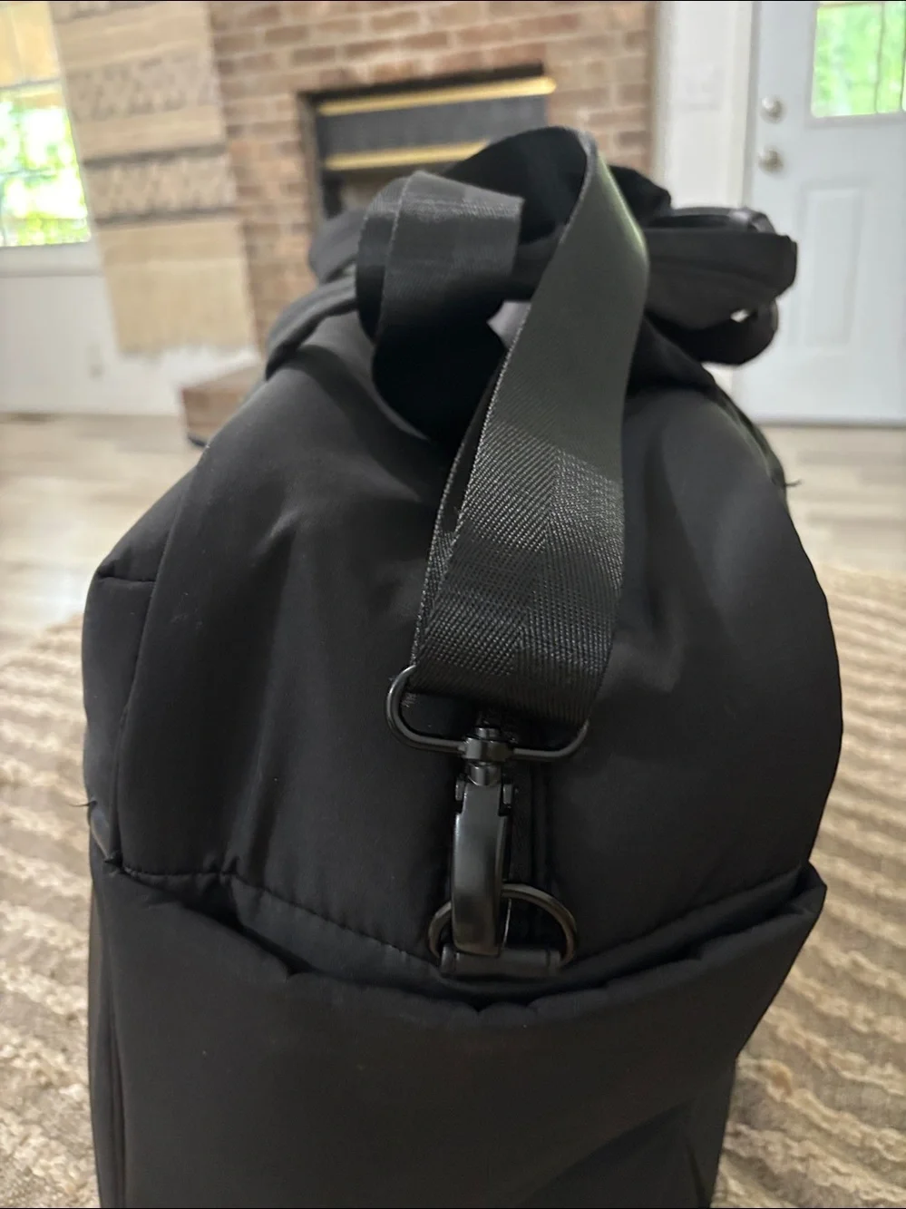Joan & David Sport Nylon Weekender Duffle‎ and Sling Pouch Bag